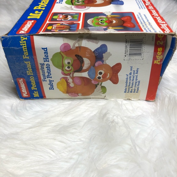 Mr. Potato Head Family Set Vintage Playskool 1986 Complete set with Box - Picture 11 of 12